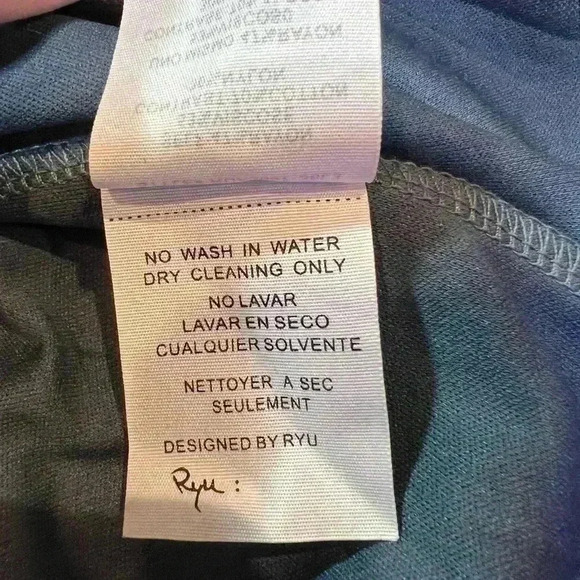 Anthropology Ryu chambray and lace sleeveless dress women’s size small lined - Picture 9 of 11